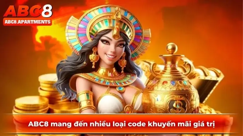 ABC8 mang đến nhiều loại code khuyến mãi giá trị ABC8 mang đến nhiều loại code khuyến mãi giá trị