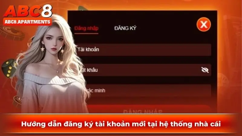 Hướng dẫn đăng ký tài khoản mới tại hệ thống nhà cái Hướng dẫn đăng ký tài khoản mới tại hệ thống nhà cái
